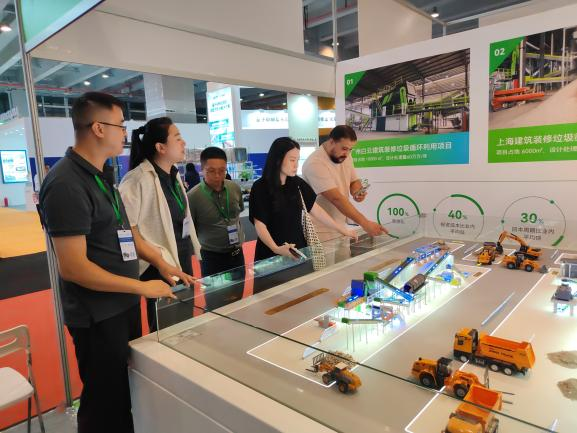 งานตลาดนัด | QINGLV จัดแสดงโซลูชั่นของเสียจากการก่อสร้างและการรื้อถอนที่งาน China Guangdong Construction Technology Expo ครั้งที่ 12